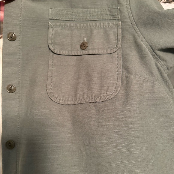 EUC J.Crew Military pocket shirt - Picture 2 of 4